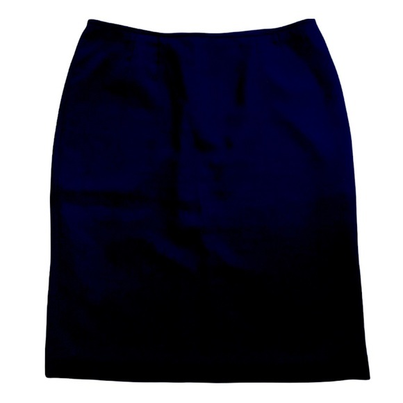 KASPER EUC like NEW fully lined black skirt size 16